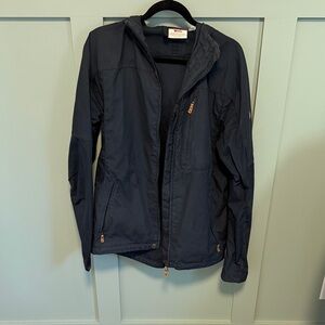 Fjallraven Men's STEN JACKET M Dark Navy Lightweight Hooded Jacket